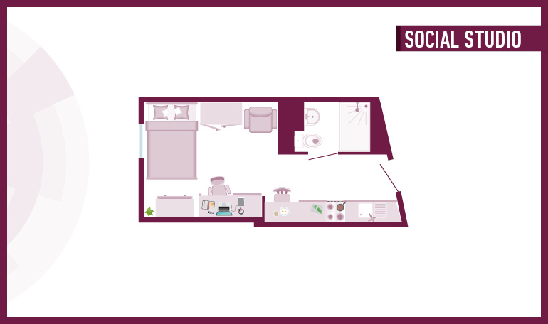 2324 0105 Briggate Studios, Leeds Digital Floorplans social studio